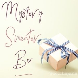 Mystery Sweater Box of 5 sweaters